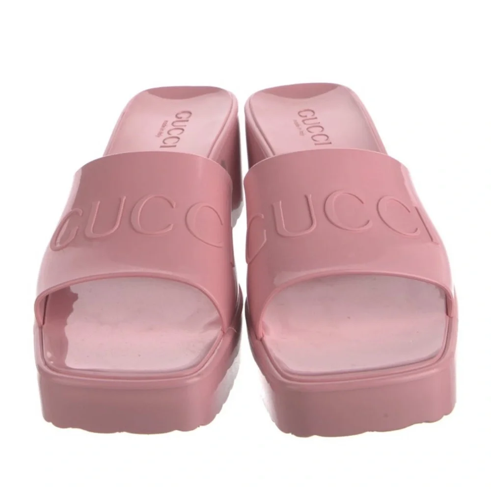 Gucci Rubber Sandals - Picture 4 of 7